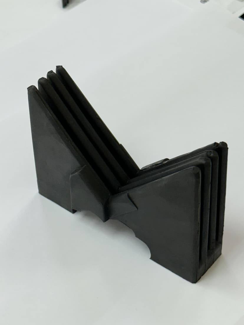 Custom rubber part example