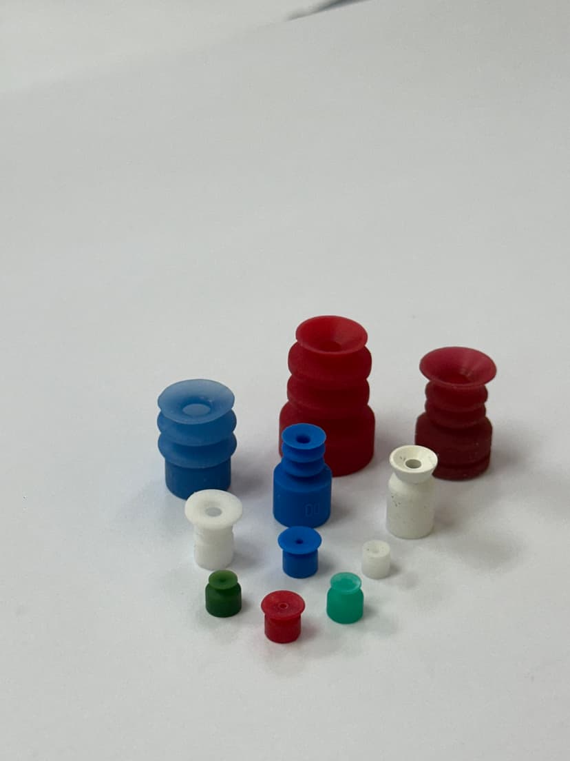 Multi-colour suction cup variants